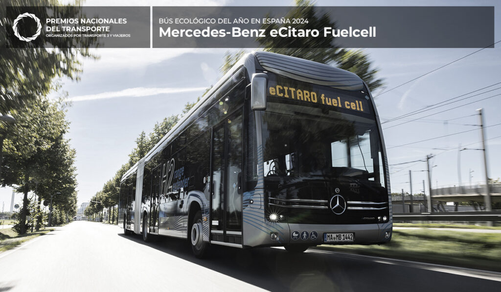 Mercedes-Benz eCitaro Fuelcell - Ganador de los premios nacionales del Transporte 2024 - Bus Ecológico del Año